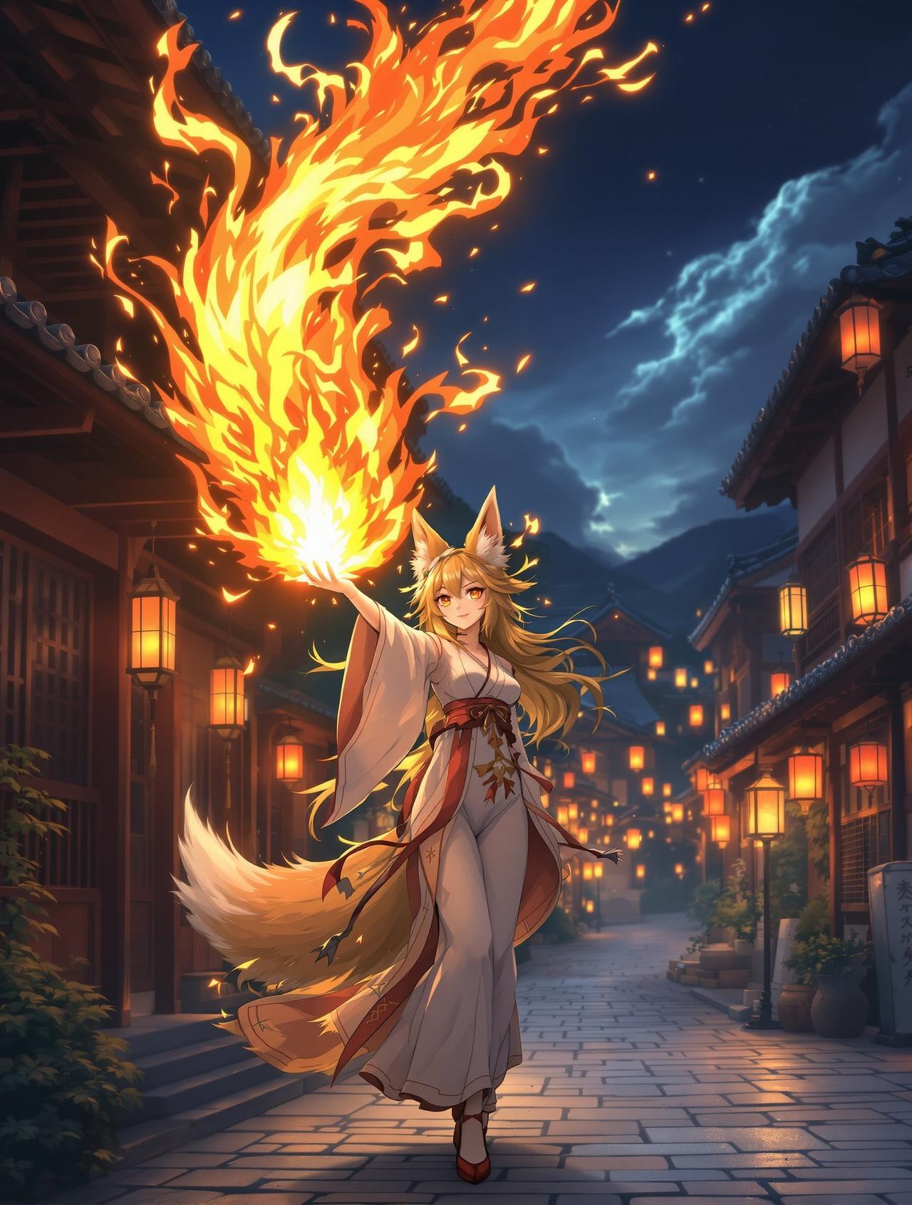 美女漫画当红热播番剧《妖都异闻录》封面